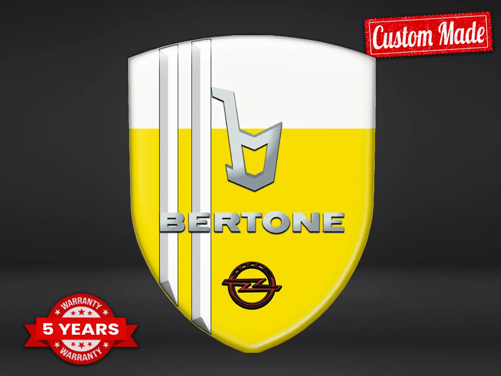 Bertone Buchstabensticker Auto Hochwertig Professionell
